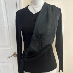 Cottonade elegant Paris black Party blouse, Brand new
